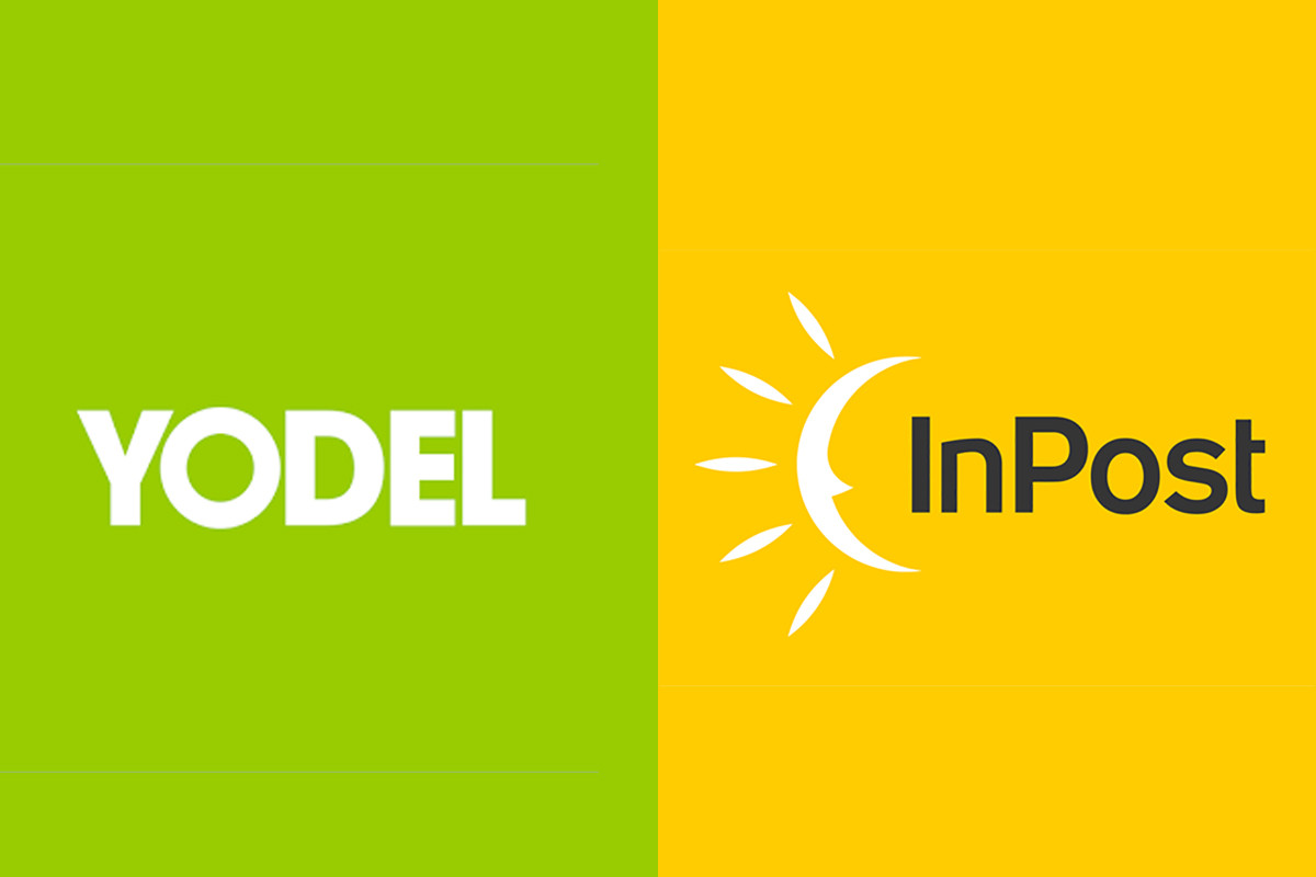 The Yodel and InPost logos side by side, marking Yodel's move onto the InPost brand and delivery network.