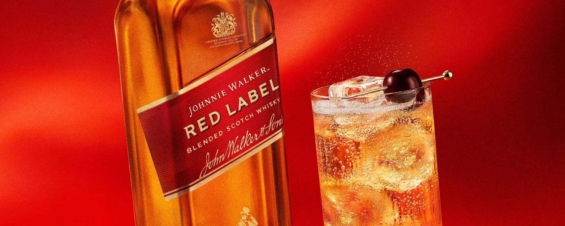 Red Label brand imagery